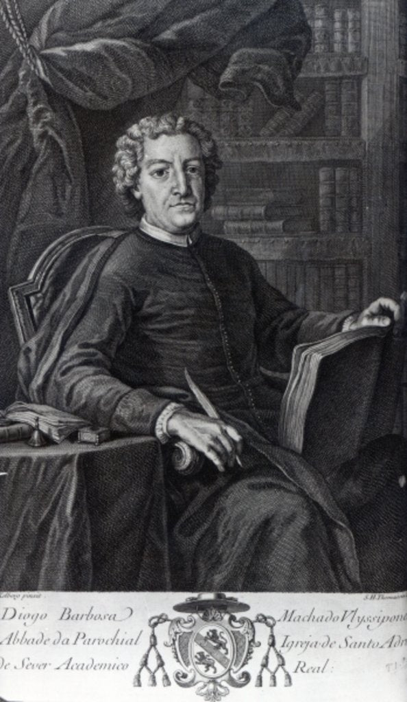 Detail of Diogo Barbosa Machado by German School