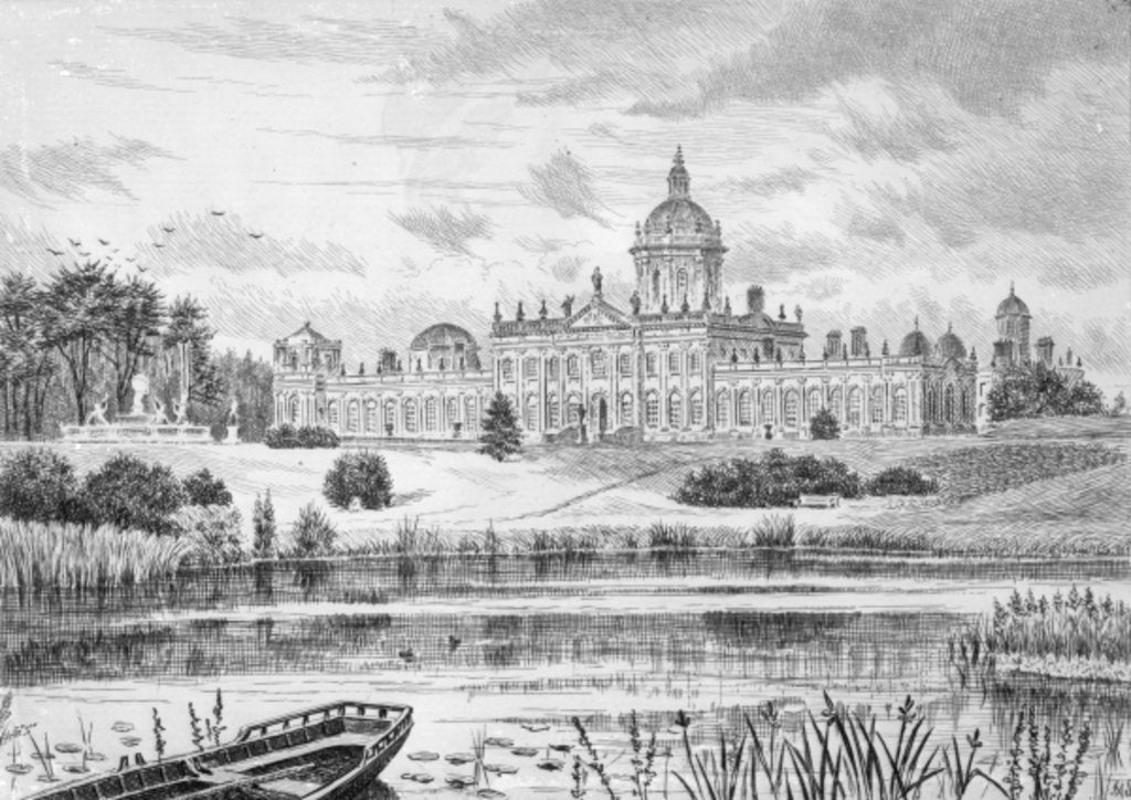Detail of Castle Howard by English School