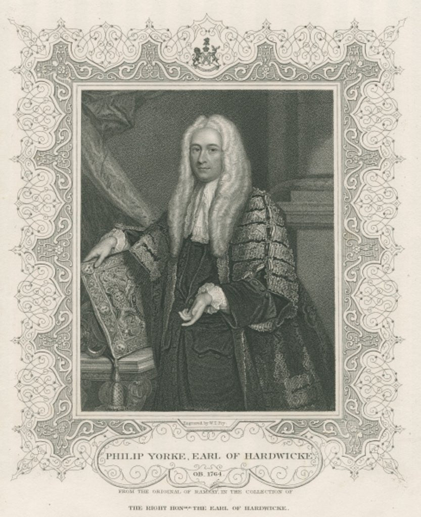 Philip Yorke, 1st Earl of Hardwicke by English School