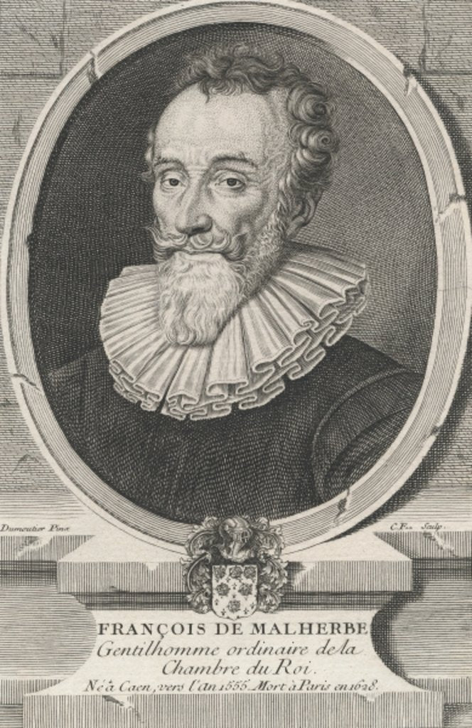 Detail of Francois de Malherbe by or Dumoustier Daniel (after) Dumonstier
