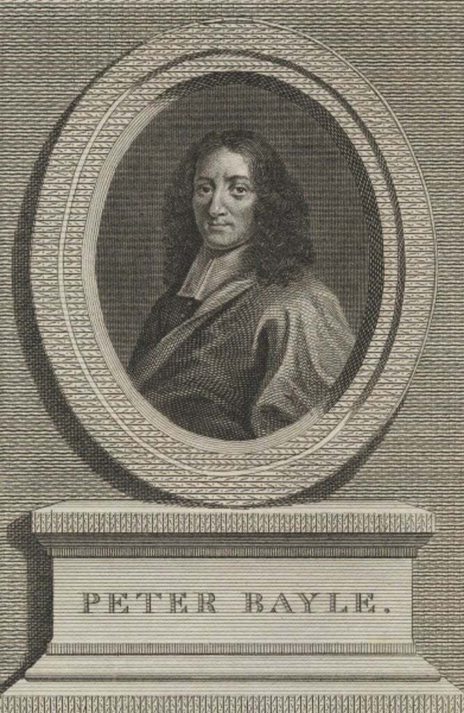 Detail of Pierre Bayle by English School