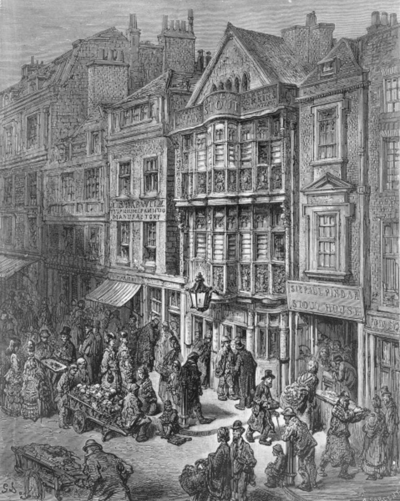 Bishopsgate Street by Gustave Dore