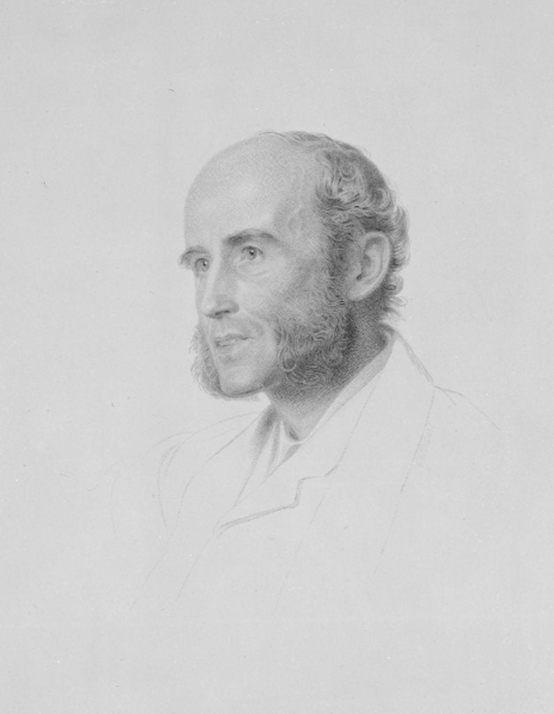 Detail of John Richard Green by Anthony Frederick Augustus (after) Sandys