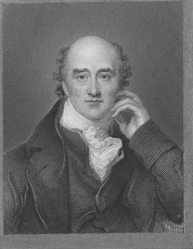 Detail of George Canning by Sir Thomas Lawrence