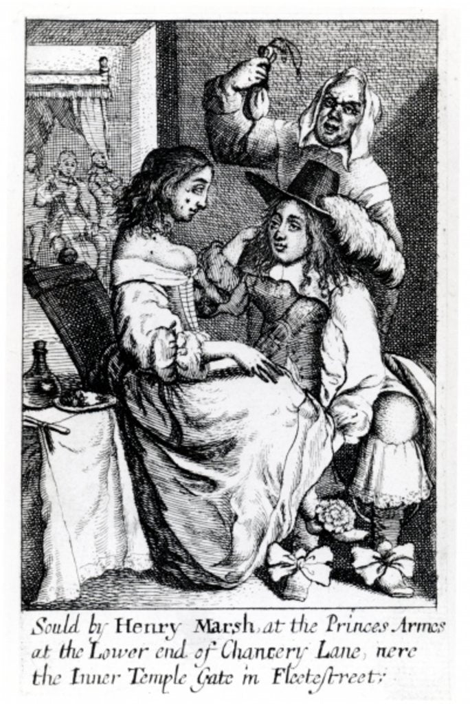 Detail of A London Prostitute by English School