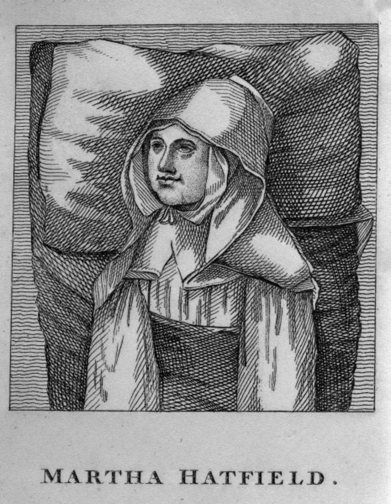 Detail of Martha Hatfield, The Wise Virgin by English School