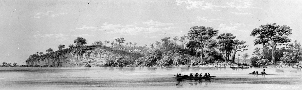 Detail of Cliffs at Attah by William Allen