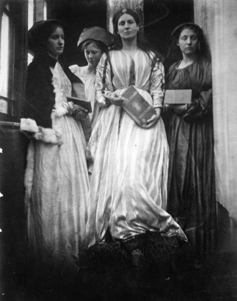 Detail of Illustration for 'The Princess' by Alfred, Lord Tennyson, 1875 by Julia Margaret Cameron