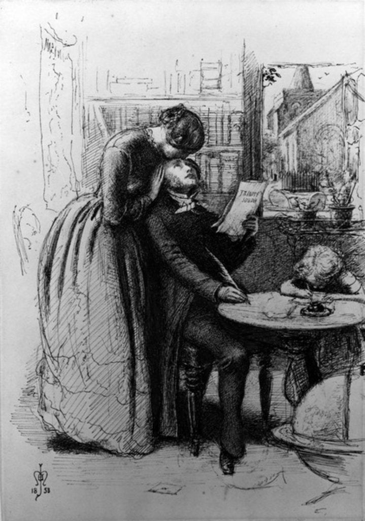 Detail of Married for Love, 1853 by John Everett Millais