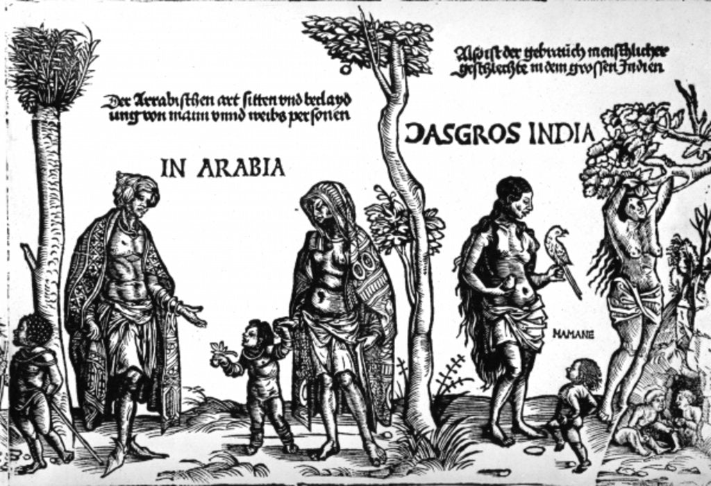 Detail of Der Kunig von Gutzin, print made by George Glockendon, 1511 by Hans Burgkmair