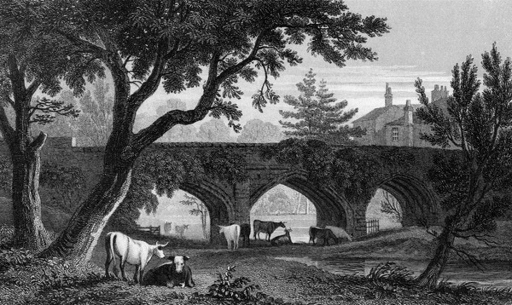 Detail of Eltham Bridge, Kent by Henry Gastineau