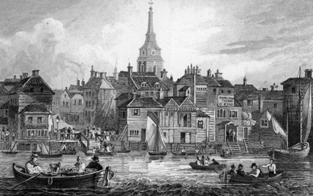 Detail of Gravesend by Joseph Fussell