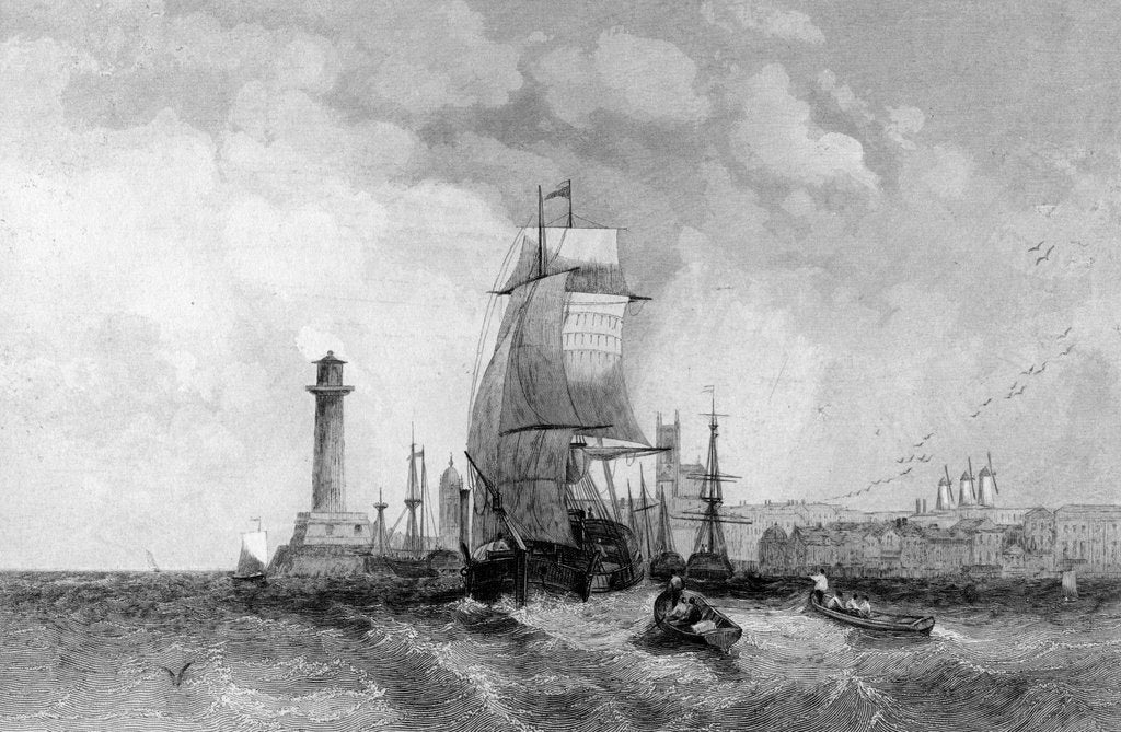 Detail of Margate, Kent by Alfred Vickers