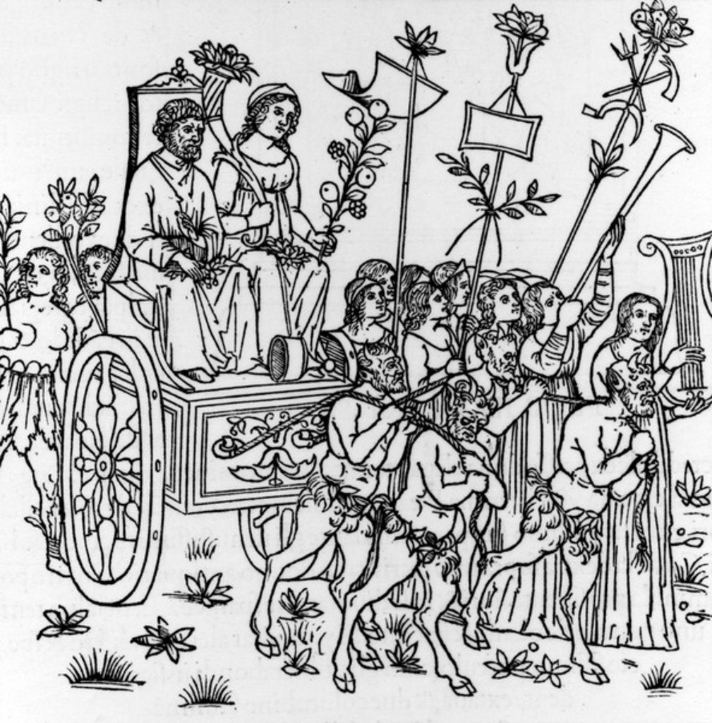 Detail of Illustration from 'Hypnerotomachia Poliphili' by Francesco Colonna, first published in 1499 by Italian School