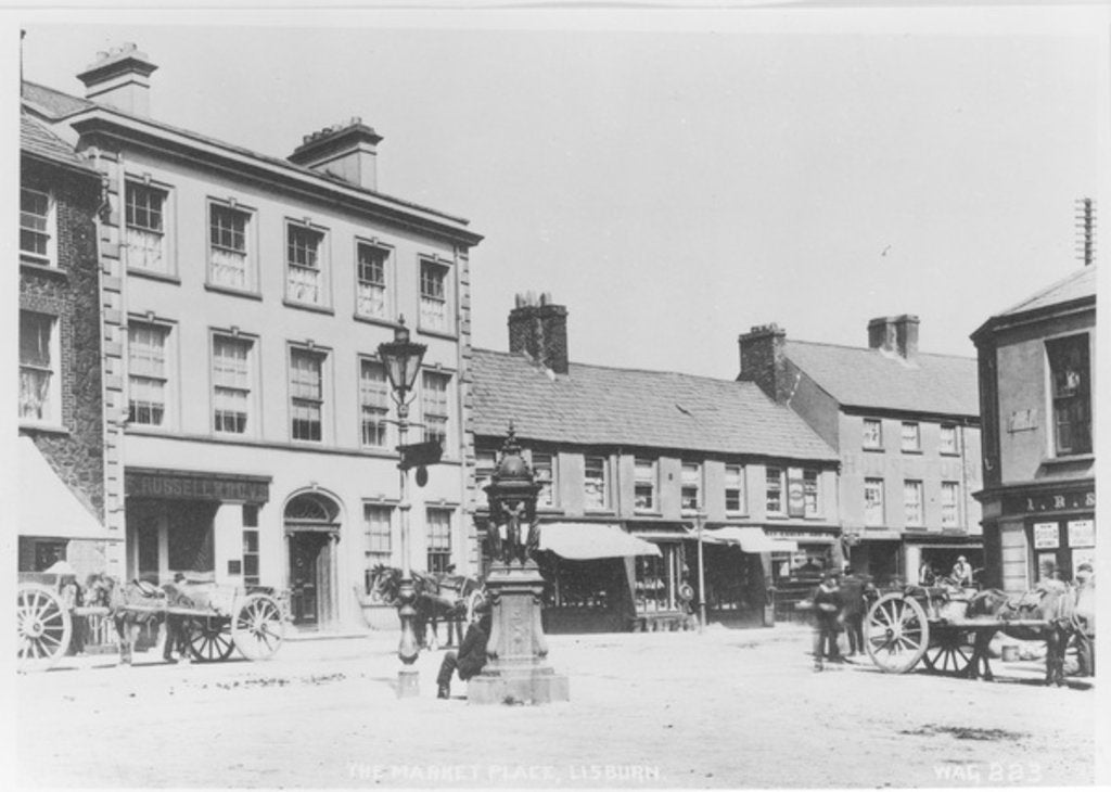 Detail of The Market Place, Lisburn by English Photographer