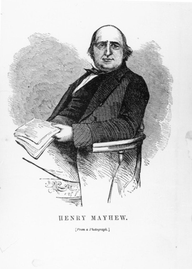 Detail of Henry Mayhew by English School