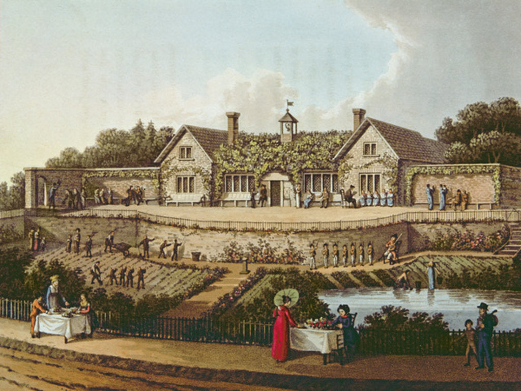 Detail of The Work House by Humphry Repton