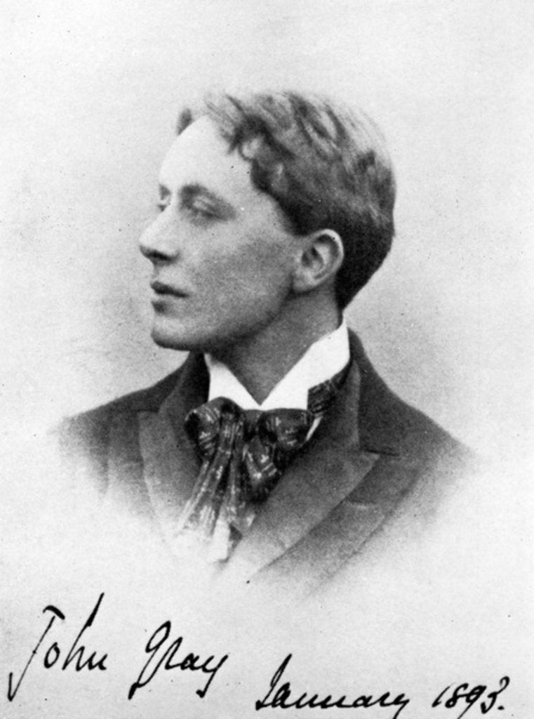 Detail of John Gray, 1893 by English Photographer
