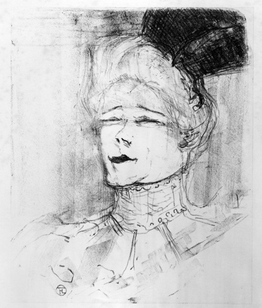 Jeanne Granier, 1898 by Henri de Toulouse-Lautrec