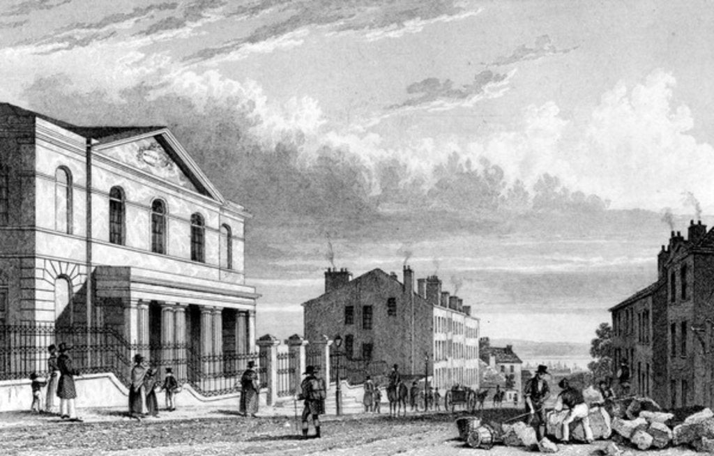 Detail of Wesleyan Chapel, Stanhope Street, Liverpool by English School