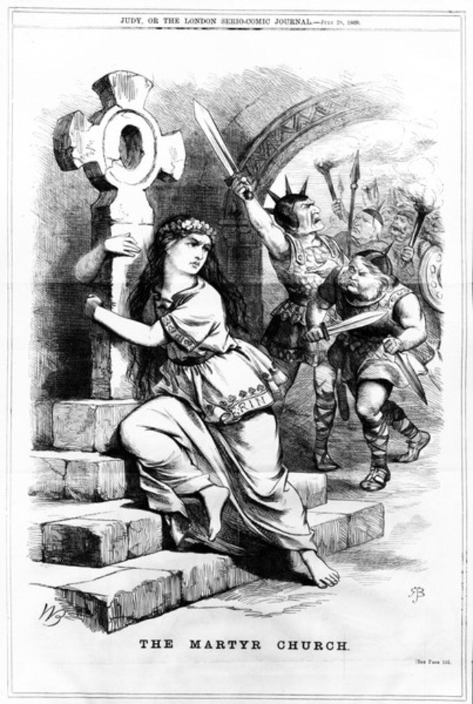 Detail of The Martyr Church by English School