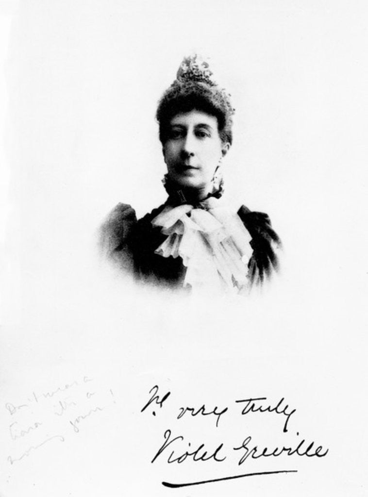 Detail of Lady Violet Greville by English Photographer