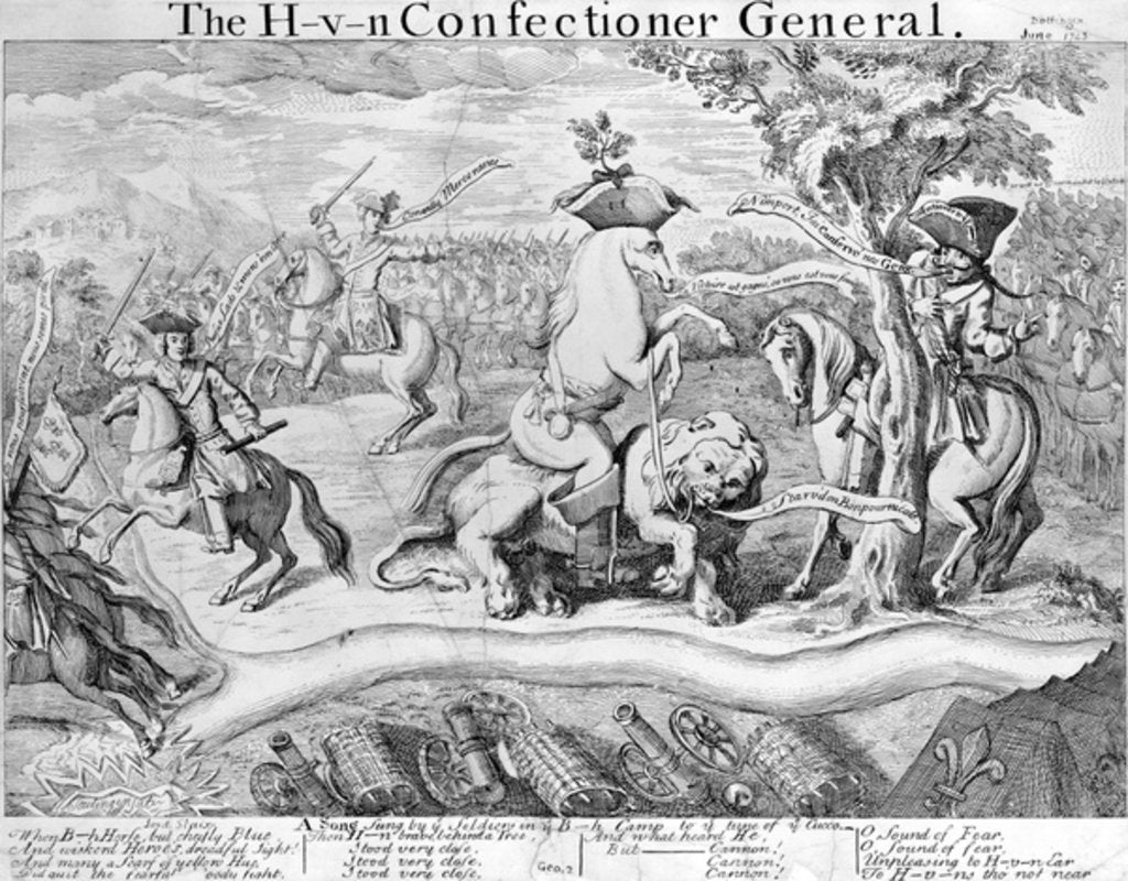 Detail of The H- V- N Confectioner General, c.1743 by English School