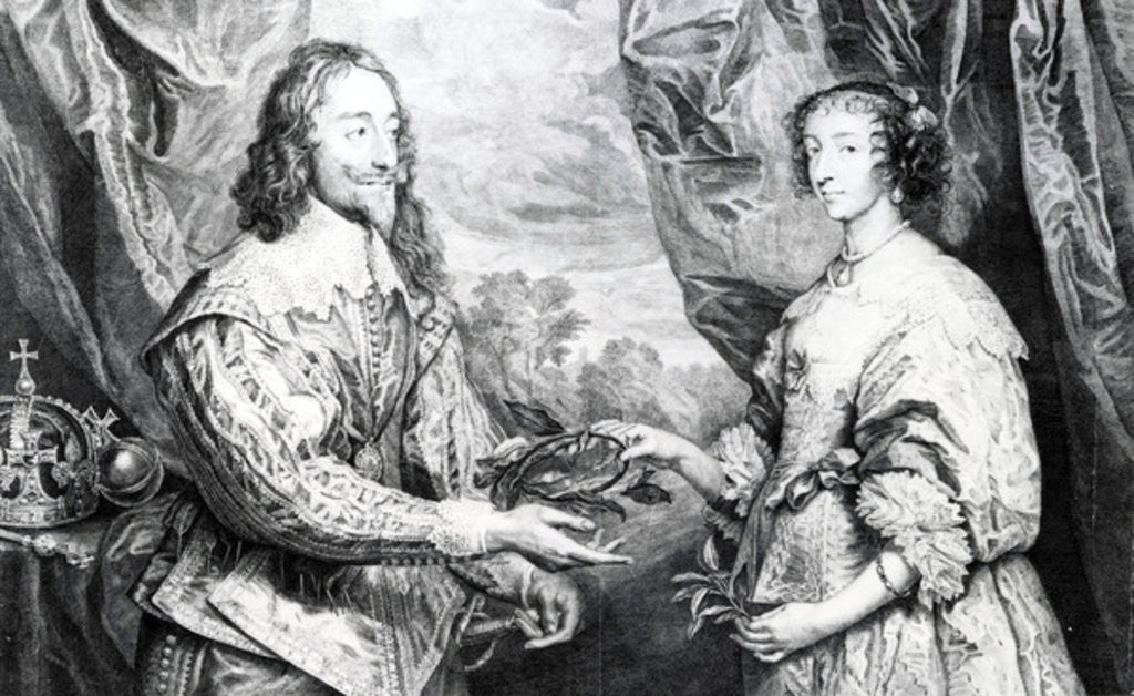 The Marriage of Henrietta and Charles by English School