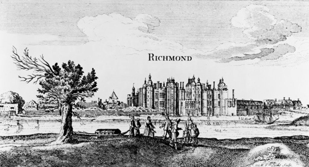 Detail of Richmond Palace by English School