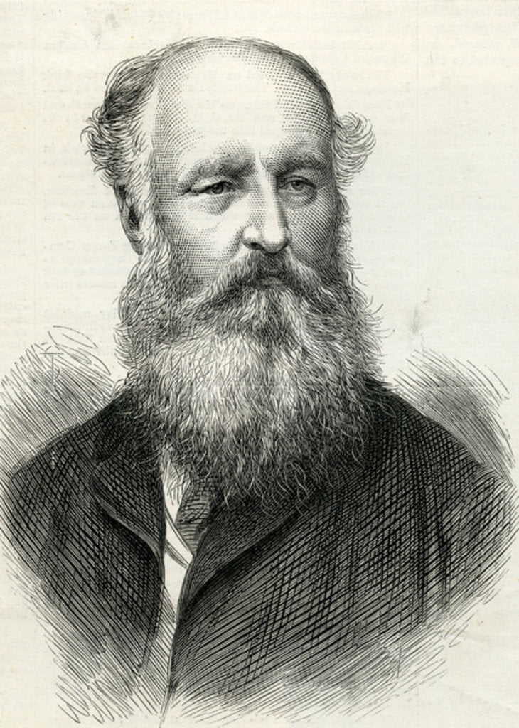 Detail of Frederick Arrow from the 'Illustrated London News' 31st July, 1875 by English School