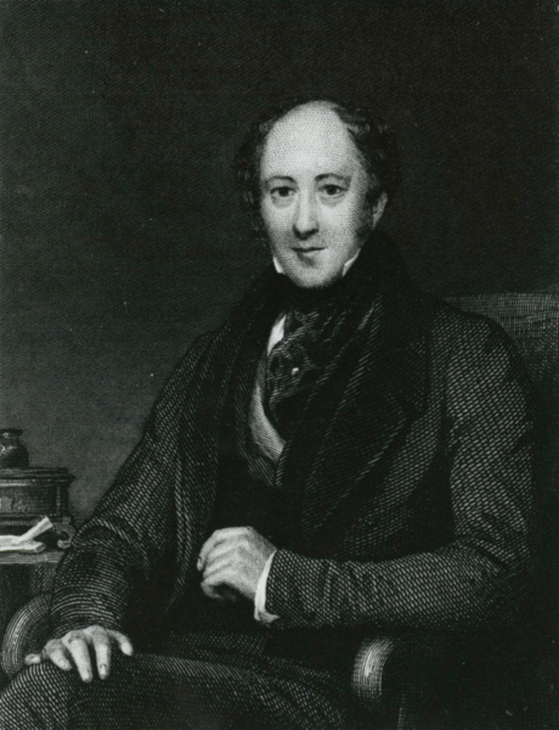 Detail of James Robinson Planche by English School