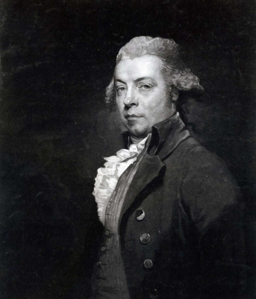 Detail of Thomas Malton, the Elder, 1806 by Gilbert Stuart