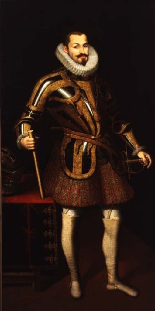 Detail of Portrait of the Duke of Lerma by Don Juan Carreno de Miranda
