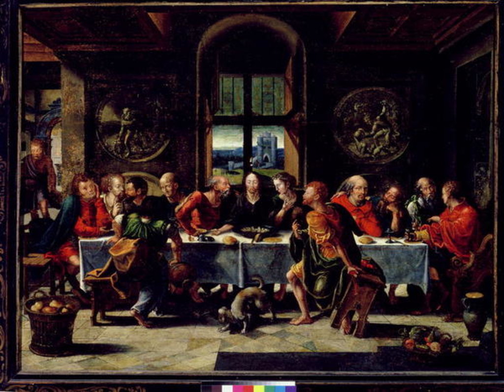 Detail of The Last Supper by Pieter Coecke van Aelst