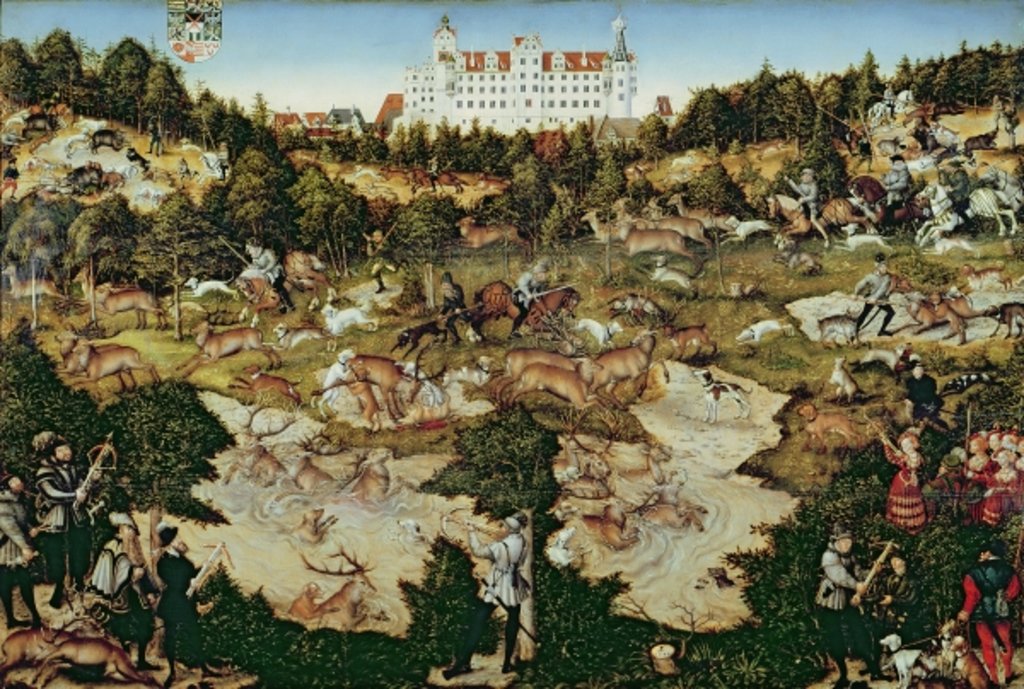 Detail of Death of St. Peter the Martyr by Pedro Berruguete