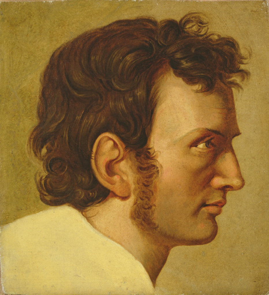 Detail of Self Portrait by Philipp Otto Runge