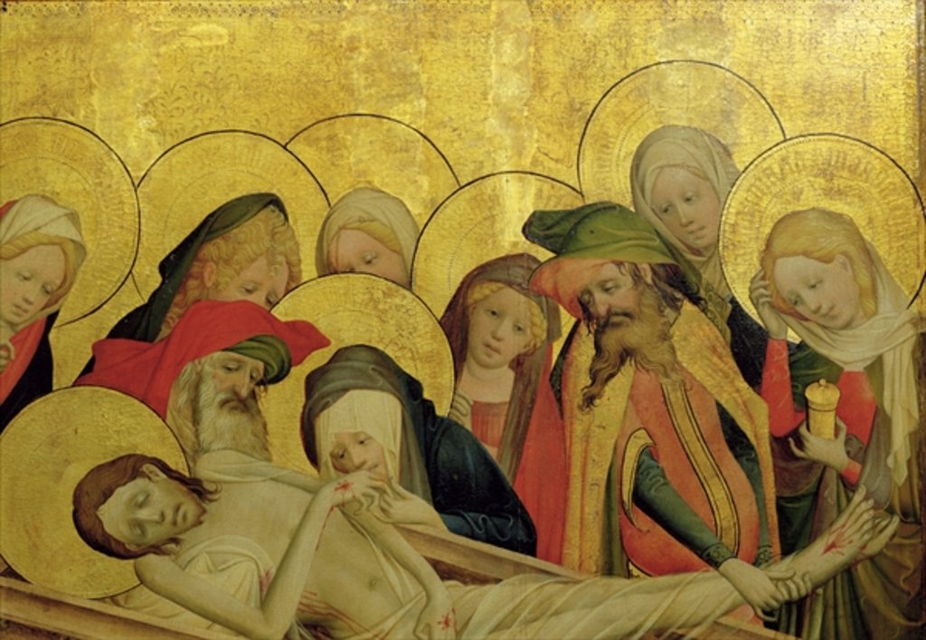 Detail of The Entombment by Francke Master