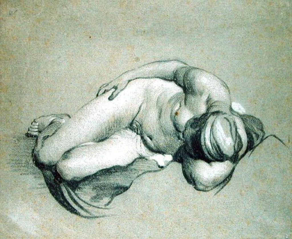 Detail of Female Nude by Jacob Adriensz Backer