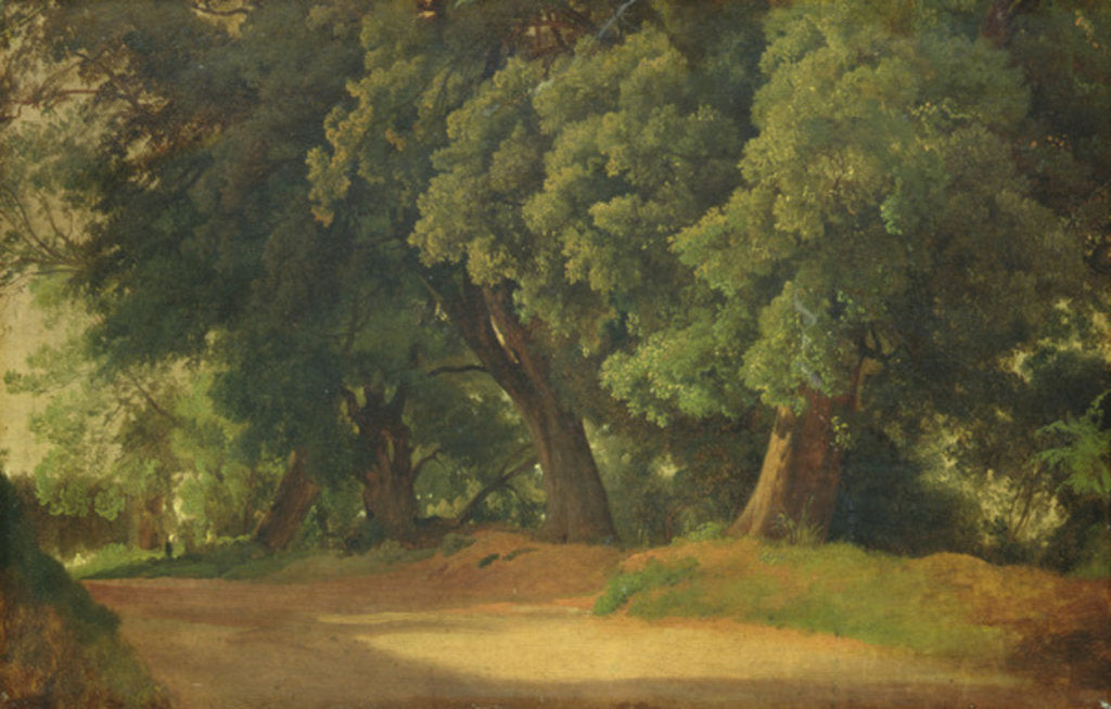 Detail of Oak Trees in Holstein by Louis Gurlitt