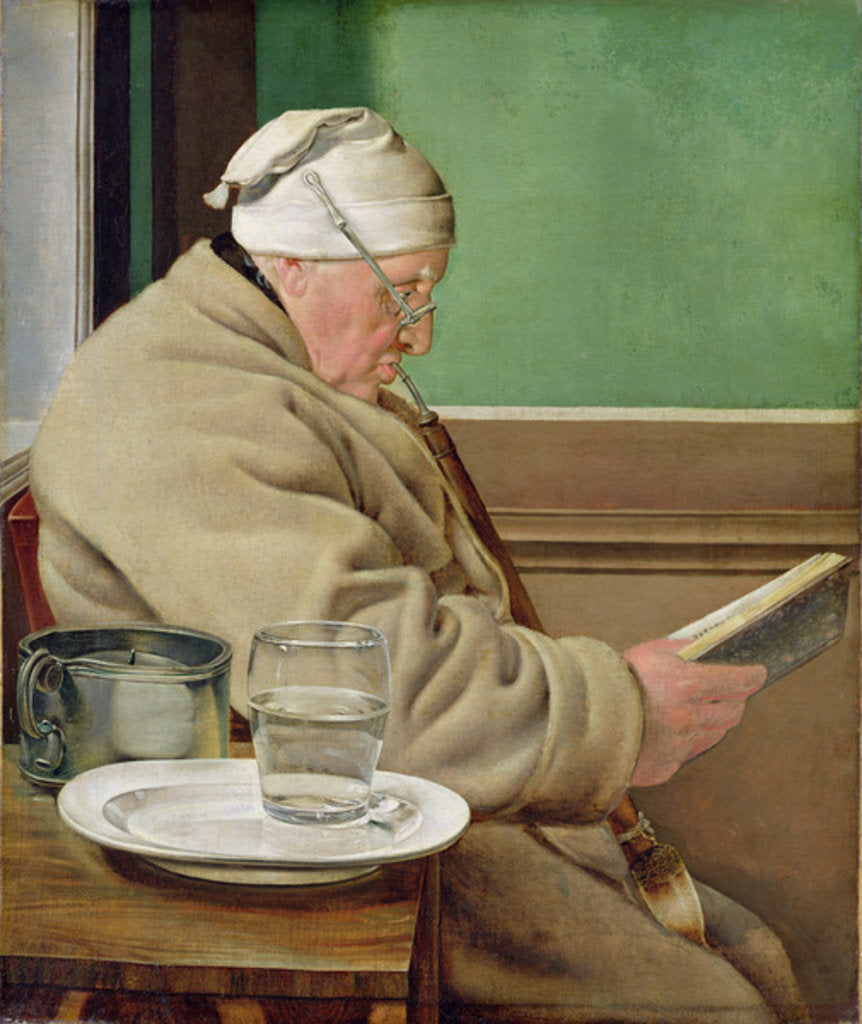 Detail of Portrait of the Judge Jacob Wilder by August Krafft