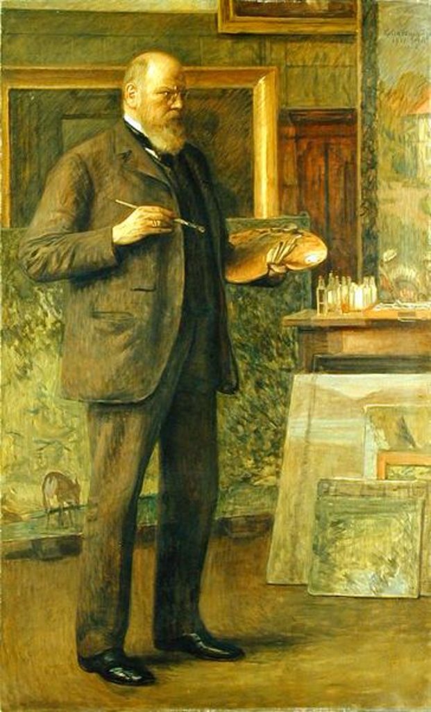 Self Portrait, 1906 by Leopold Karl Walter von Kalckreuth