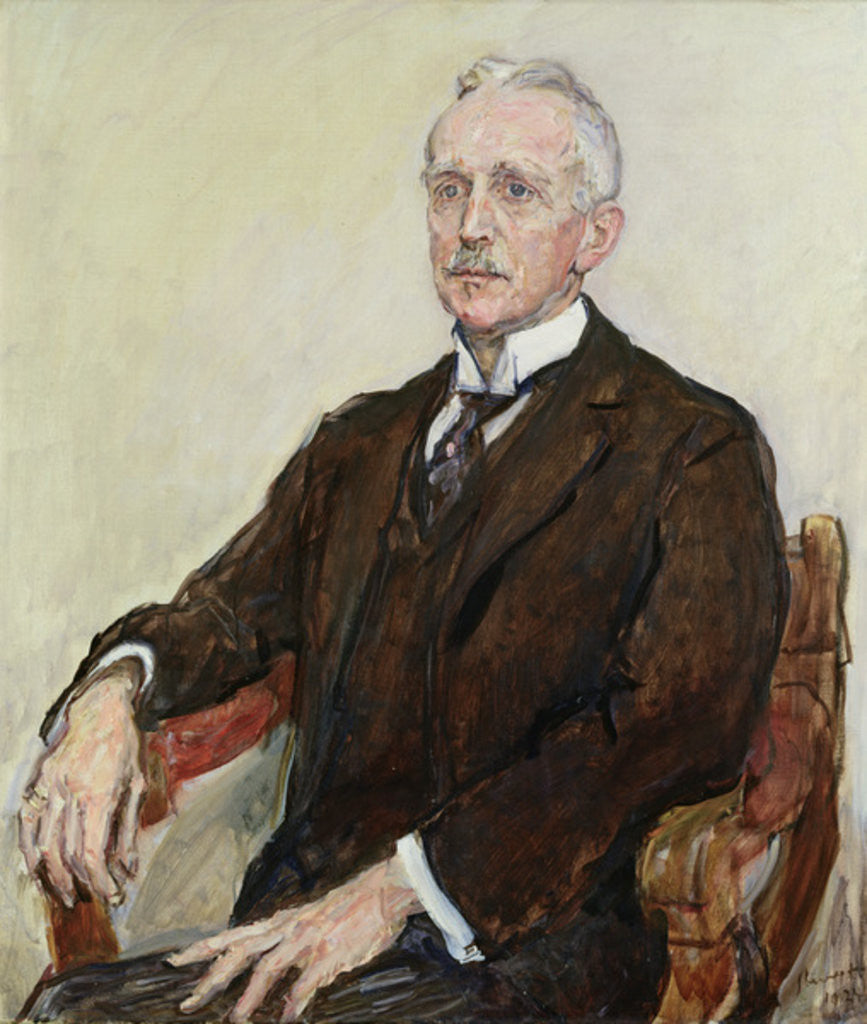 Detail of Gustav Pauli by Max Slevogt