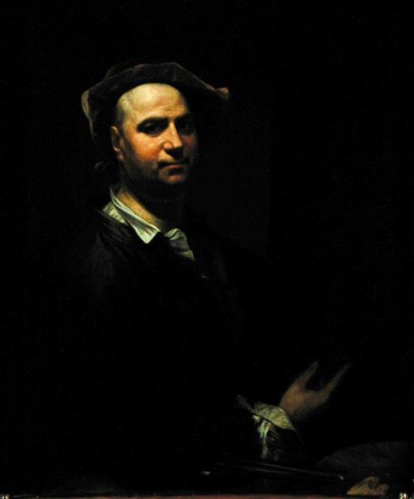 Detail of Self Portrait by Dominicus Van der Smissen