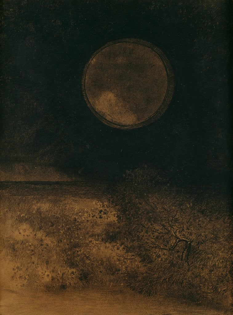 Detail of La Sphere, 1890-5 by Odilon Redon