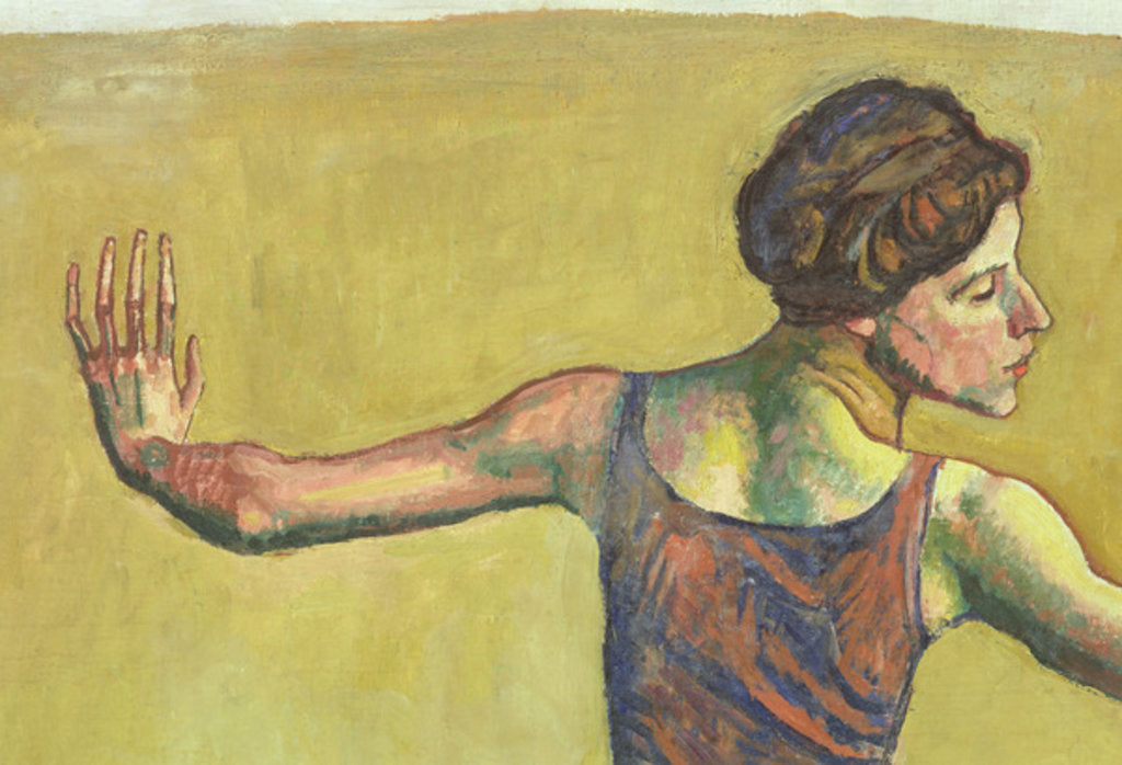 Detail of Femme Joyeuse by Ferdinand Hodler