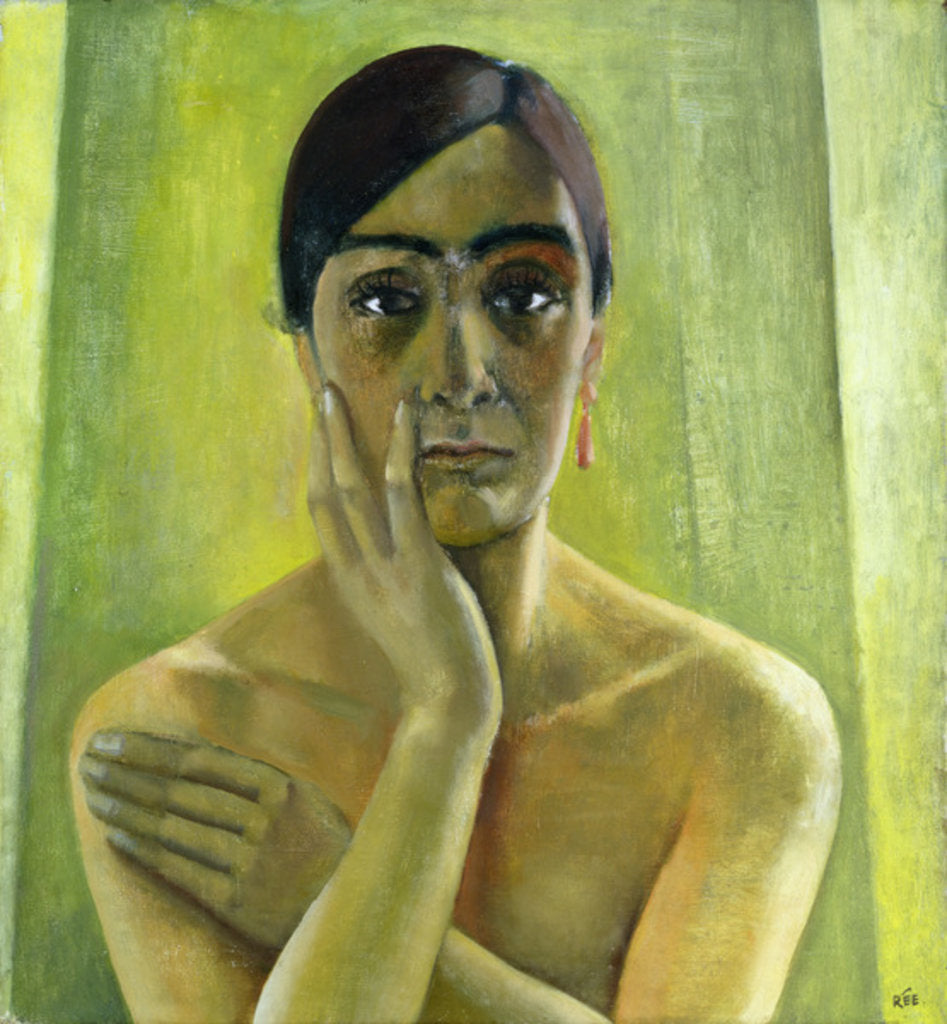 Detail of Self Portrait by Anita Ree