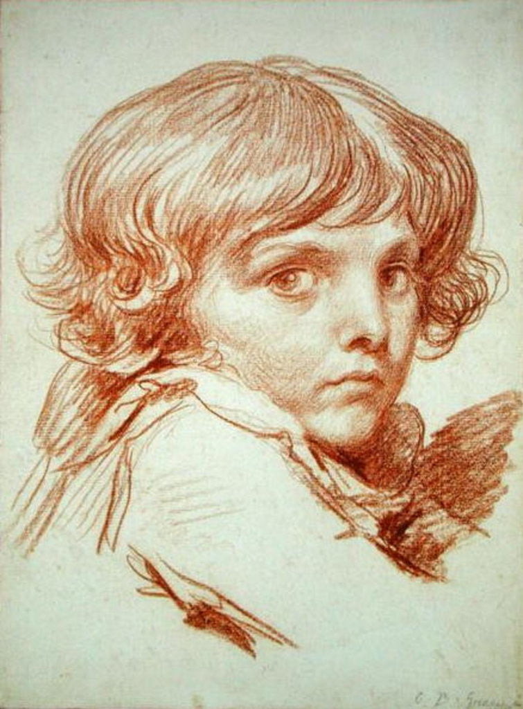 Detail of Portrait of a Young Boy by Claude Lorrain
