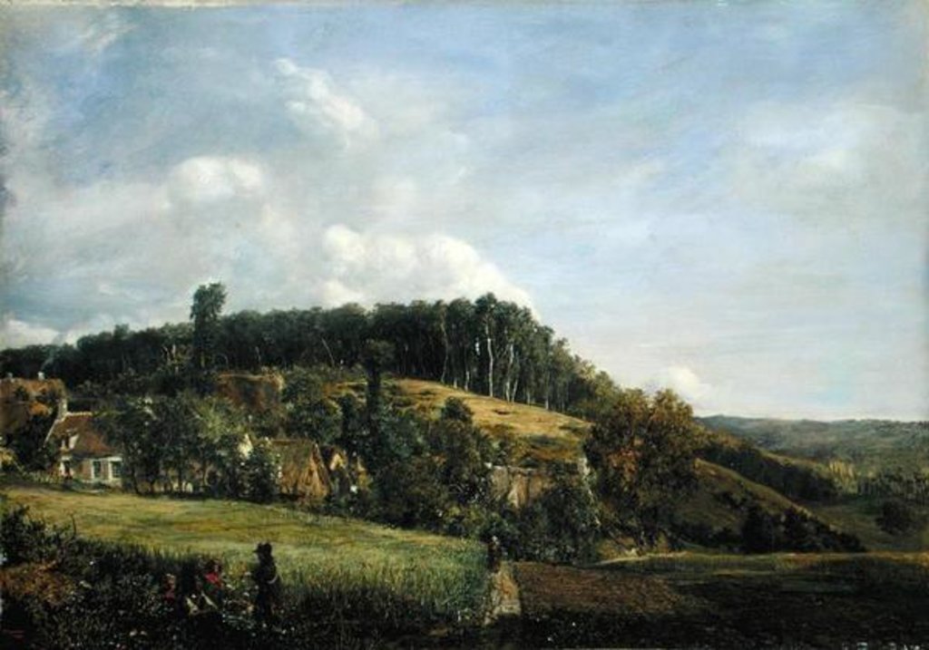 Detail of Landscape in Northern Germany by Adolf Vollmer