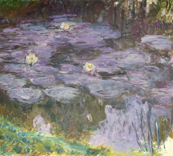 Detail of Waterlilies, 1917 by Claude Monet