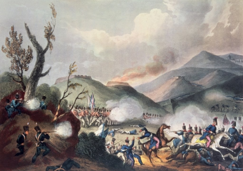Detail of Battle of Busaco, 27th September, 1810 by William Heath
